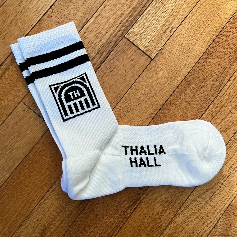 Thalia Hall Chicago Music Venue Striped Athletic Socks Pilsen Concert New